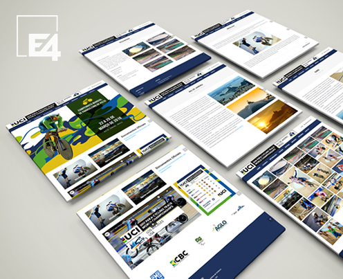 Sites e sistemas para eventos esportivos